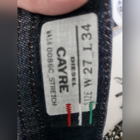 MENS DIESEL JEANS 0086C (W27/L34) - Picture 9 of 10